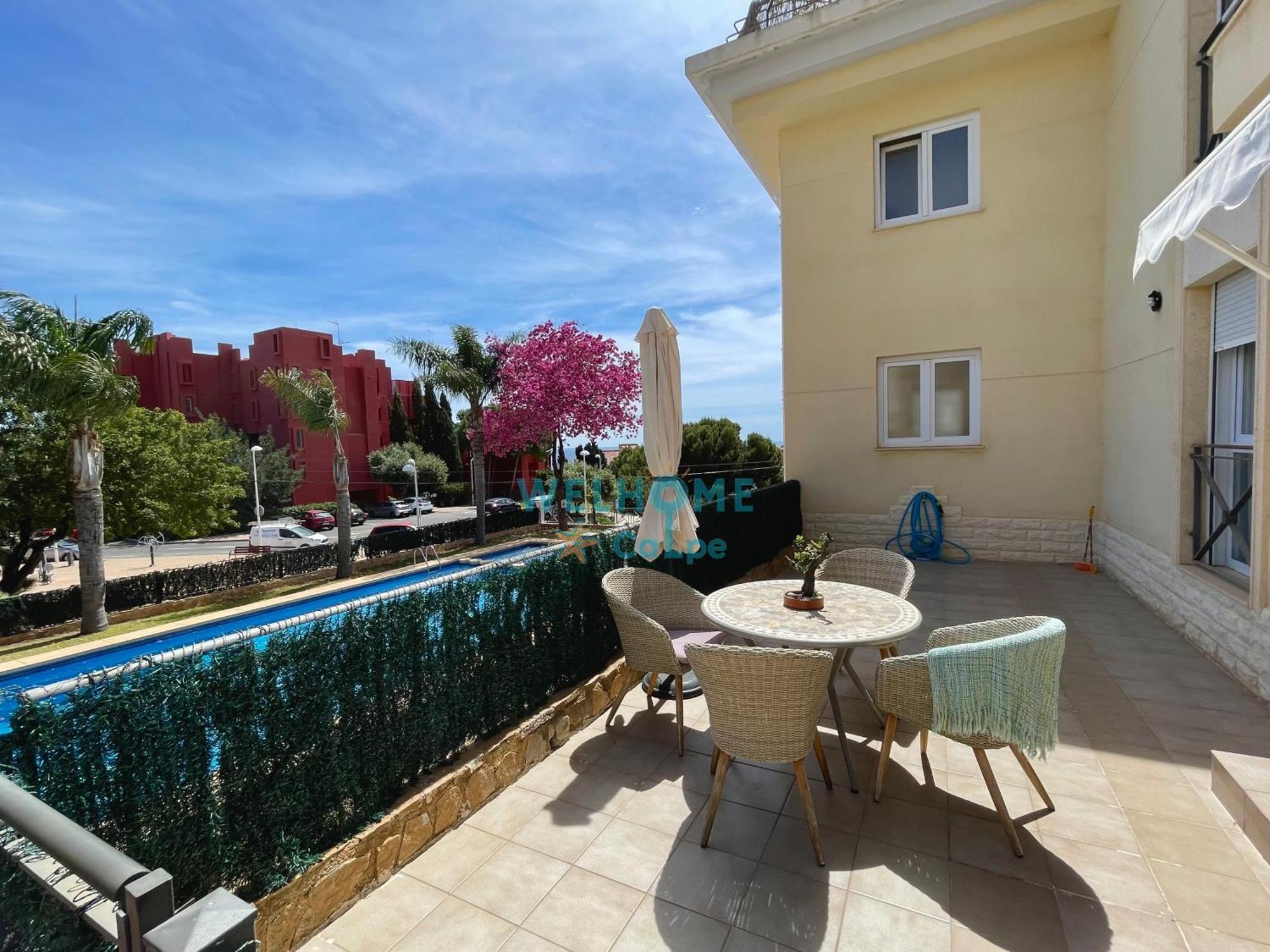 Manzana Bonito Y Comodo Apartamento Con Piscina Calpe Kültér fotó