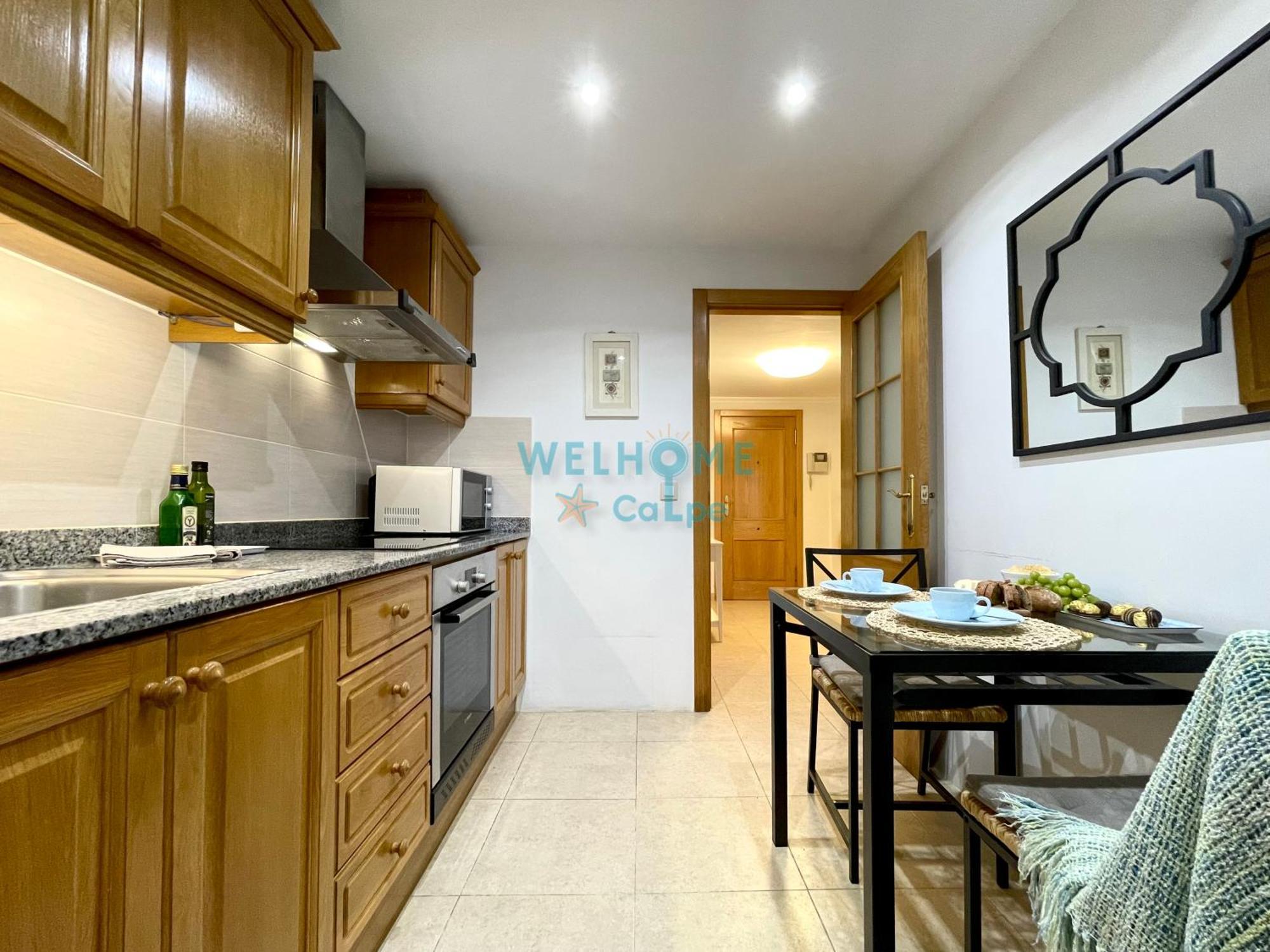 Manzana Bonito Y Comodo Apartamento Con Piscina Calpe Kültér fotó