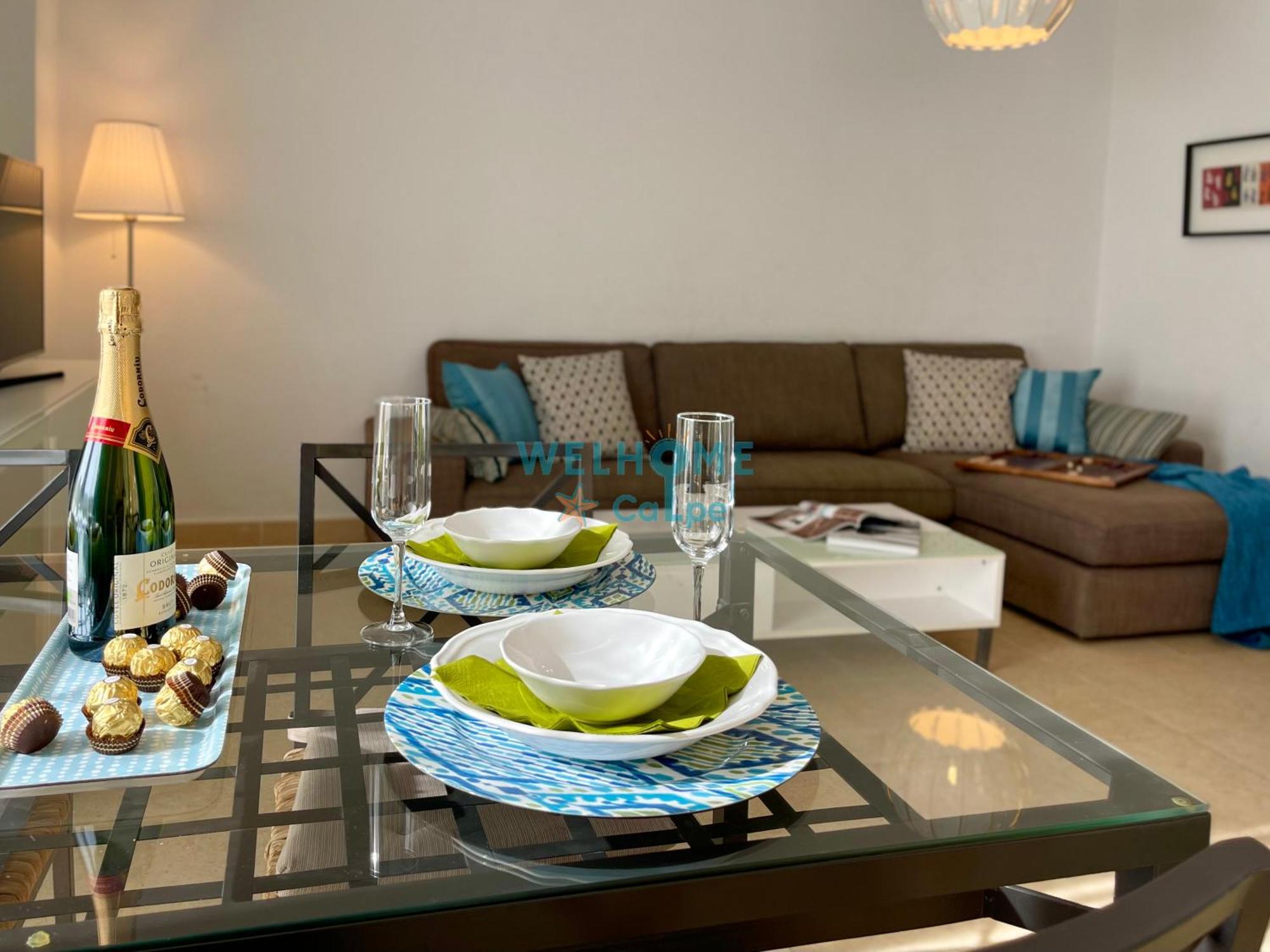 Manzana Bonito Y Comodo Apartamento Con Piscina Calpe Kültér fotó